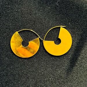 Celine Phoebe Philo Céline Half HOOP EARRINGS